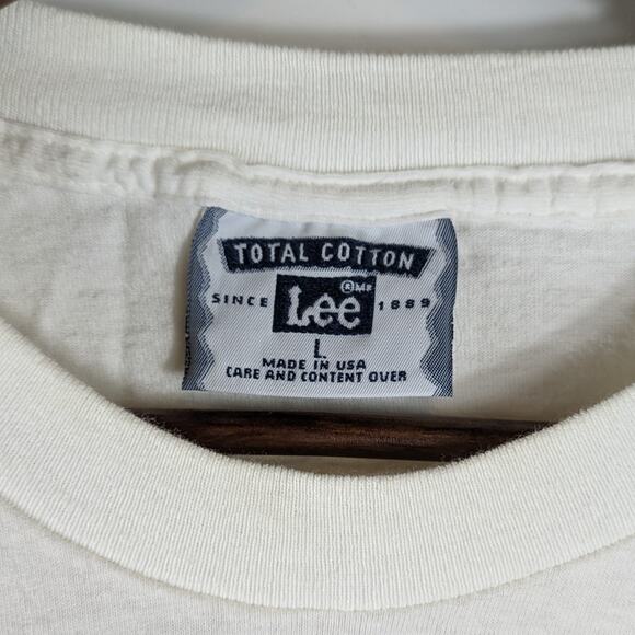 Vtg Y2K 90s 1997 Lee Mens L Drag Racing T-Shirt Goodguys 38th March Meet Fomoso - Picture 5 of 6